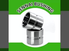 OEM Custom Cross Oil Groove Bushing Sintered Steel Bushings Стандарт DIN1494